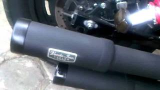 vento vthunder 250cc  vento inc exhaustflv [upl. by Tannenbaum]