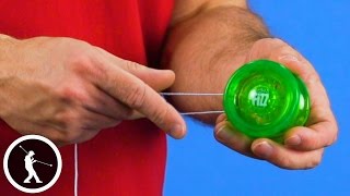 How to Put a String on a Yoyo and Adjust it for Play [upl. by Holloway]