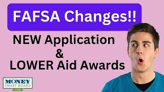 Big FAFSA Calculation amp Application Changes Starting in 2023 [upl. by Elah]