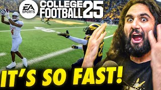 College Football 25  Gameplay First Look Reaction [upl. by Harutak]