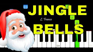 Jingle Bells EASY Piano Tutorial [upl. by Bevash]