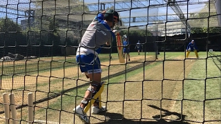 Australian Cricket Team Net Training 2017 [upl. by Alioz425]