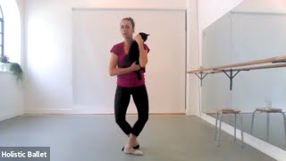 How to do jeté glissadejeté ballet class tutorial beginner level [upl. by Liebermann]