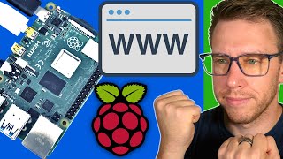 The Easy Way to Host A Website on Your Raspberry Pi [upl. by Drusy]