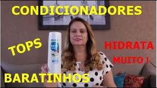 COMO HIDRATAR O CABELO COM CONDICIONADORES HIDRATANTES BARATINHOS  PRODUTOS BARATINHOS FARMÁCIA [upl. by Rupert215]