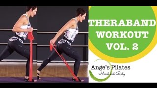 Pilates Theraband Workout Vol 2 [upl. by Fotinas]