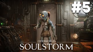 ODDWORLD SOULSTORM PS5 Gameplay Walkthrough Part 5  PHAT STATION Level 6 [upl. by Etna]