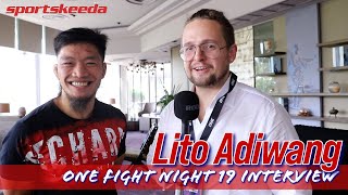 Lito Adiwang ONE Fight Night 19 post fight interview [upl. by Ellehcyar826]