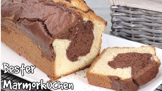 Bester Marmorkuchen saftig einfach amp lecker 😋 [upl. by Elorak]