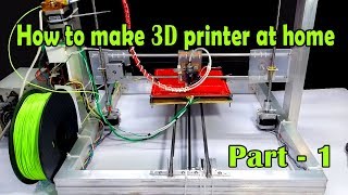 How to make 3D printer at low cost Part  1 [upl. by Ennaillek733]