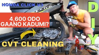 HOW TO CLEAN CVT IN HONDA CLICK V3  STEP BY STEP TUTORIAL  TIPS AND TRICKS [upl. by Sullivan782]