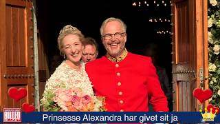 BILLEDBLADET med til prinsesse Alexandras bryllup [upl. by Attolrahc]