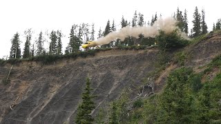 LAUNCHING CARS OFF 300 FT CLIFF  ALASKA CAR LAUNCH 4TH OF JULY  2024 [upl. by Gally858]