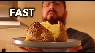 Air Fried Baked Potato Jacket Fast Edition [upl. by Helmut292]