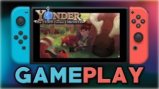 Yonder The Cloud Catcher Chronicles  First 15 Minutes  Nintendo Switch [upl. by Eihctir]