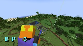 Minecraft Lets Play 7 MEGA BASE PROGRESS AND DOING END STUFF [upl. by Ariadne208]