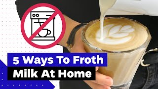 How To Froth Milk At Home Best Milk Frothers Review [upl. by Tengdin]