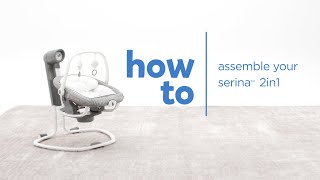 How To Assemble Your Joie serina™ 2in1 [upl. by Luht954]