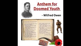 Anthem for Doomed Youth by Wilfred Owen summary in Tamil LiteratureCouple  shorts [upl. by Ahearn]