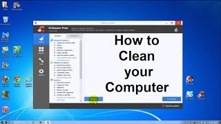 How to use CCleaner tutorial amp Clean your Computer  Free amp Easy [upl. by Auqenahs]