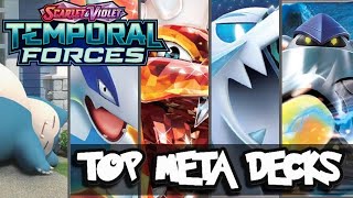 Top 5 Competitive Decks in the Pokémon Temporal Forces TCG Format [upl. by Rimisac34]