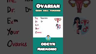 Ovarian Germ Cell Tumors easy mnemonics for inicet firstaidusmle neetpg usmle obsgyn [upl. by Berl]