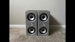 Polk Audio Monitor 40 Home 2 Way Bookshelf Speakers [upl. by Aninahs]