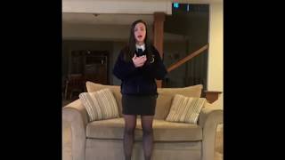 FFA Creed recited by Gracyn Schutz [upl. by Rats]