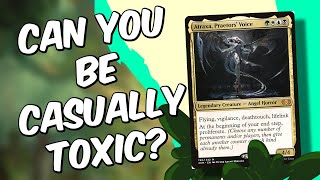 Atraxa Praetors voice Deck Tec A Frightfully Toxic MidBudget Commander [upl. by Turoff]