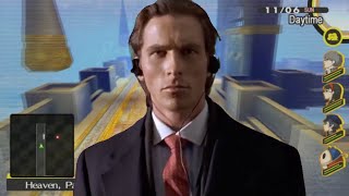 Patrick Bateman listens to Heaven Persona 4 [upl. by Alejandro]