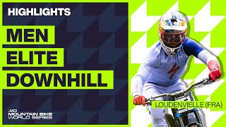 Loudenvielle  Men Elite DHI Highlights  2023 UCI MTB World Cup [upl. by Iras]