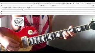 APRENDE A TOCAR LA INTRO DE VERTE ASÍ EN 3 MINUTOS TUTORIAL DE GUITARRA [upl. by Skutchan]