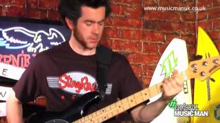 Ernie Ball Music Man  Stingray 4 String Model  Demo by Dave Marks [upl. by Karli]