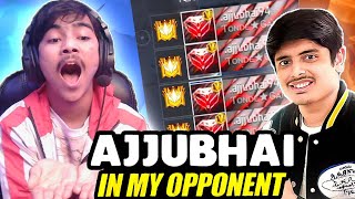 V Badge Ajjubhai in my opponent😡 small kid op reaction😱 Garena free fire [upl. by Jefferey]