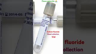 Sodiumfluoridebloodcollectionvial  bloodcollection  pathologyclass  paramedicalclass [upl. by Teahan193]