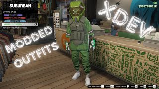 GTA V Online  xdev Outfit Editor  How to make Modded Outfits [upl. by Abdulla]