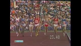 1980 Moscow Olympics womens 800m Final HDmpg [upl. by Olwen62]