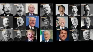 WW1 and WW2 and WW3 leaders singing witch doctor 🔫🔫🔫 [upl. by Terej]