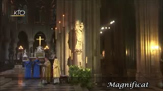 Le Magnificat en Notre Dame de Paris veillée et vêpres de Toussaint du 31 octobre 2016 [upl. by Lakym]