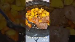 Chicken with vegetables Crockpot [upl. by Haroppizt745]