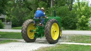 Restored 1939 John Deere Tractor Model A [upl. by Onailime]