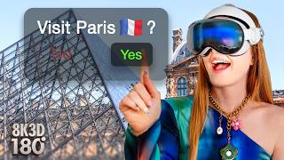 Step Into Paris amp the Louvre in 8K VR180  See Da Vincis Masterpiece in 3D on Vision Pro amp Quest 3 [upl. by Keeton957]