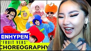 ENHYPEN 엔하이픈 Chamber 5 Dream of Dreams Dance Performance Halloween Fruit ver  REACTION [upl. by Persas]