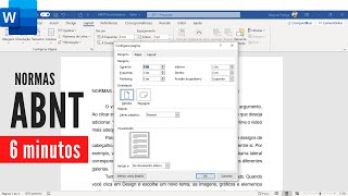 Formatação ABNT no Word para Trabalhos Escolares  Normas ABNT Passo a Passo  2022 [upl. by Idnahc190]