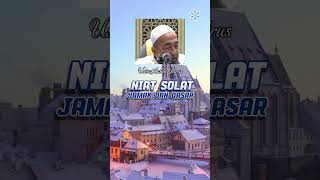 NIAT SOLAT JAMAK DAN QASAR [upl. by Atinuhs]