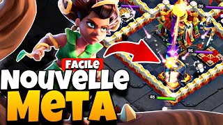 La Nouvelle Composition Méta en HDV16 qui DOMINE Clash of Clans [upl. by Adnamahs349]