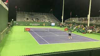 Tennys Sandgren vs Van De Zanschulp  Indian Wells 2022  Level Court Match Highlights [upl. by Aihsatsan]