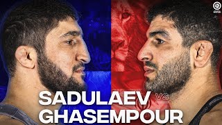 Crazy ending  Abdulrashid SADULAEV VS Kamran GHASEMPOUR [upl. by Eiramanna]