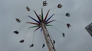 Glasgow Winterfest  St Enochs  High Altitude Starflyer  Henry Danter Barry island pleasure park [upl. by Arissa322]