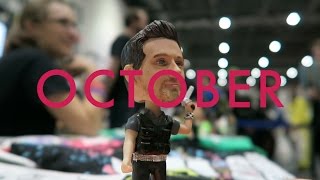 October  Pretentious Monthly Scrapbook 2016 [upl. by Peoples]